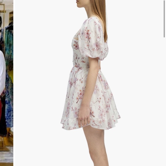 Bardot Gracious Floral Minidress - size 4 - NWT - Picture 2 of 4